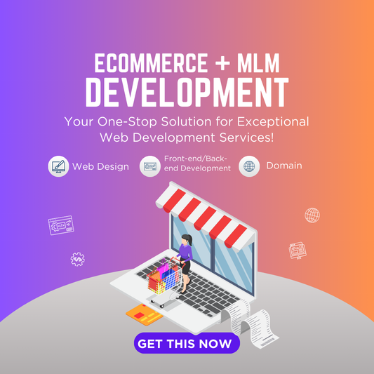 ECOMMERCE + MLM WEB DEVELOPMENT